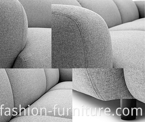 Two Seater Fabric Sofa